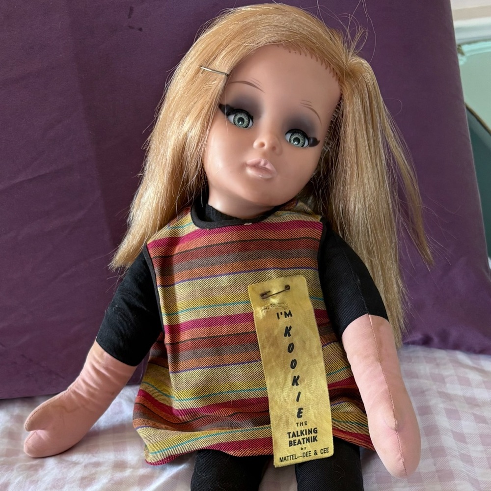 Talking Mattel Kookie Doll aka Scooba Beatnik Doll